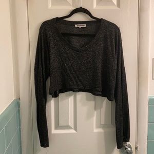 Joah Brown long sleeve crop top